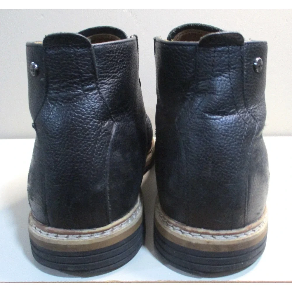 Timberland Mens Earthkeepers Stormbuck Chukka Boots Blk Lthr 10.5 5635R NO Laces